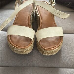 Melissa Cream Espadrille Sandals